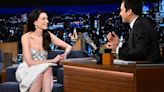 Anne Hathaway Leads ‘Tonight Show’ Audience With Her Primal Scream | Video