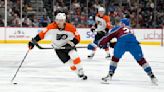 Konecny scores 2, Hart has 36 saves as Flyers beat Avalanche 5-2