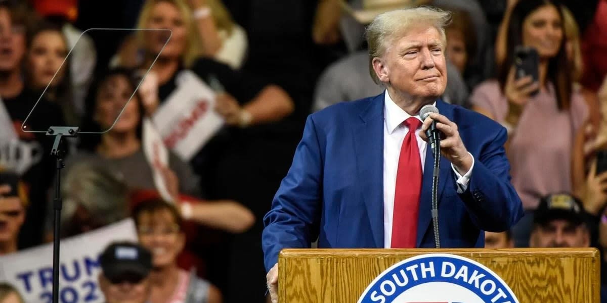 Trump has sizable lead in South Dakota but shy of 2016 and 2020 numbers