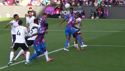 Did Liverpool escape giving away a crucial penalty at Crystal Palace?