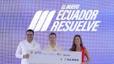 Daniel Noboa participó en entrega de recursos a emprendedores, en Guayaquil