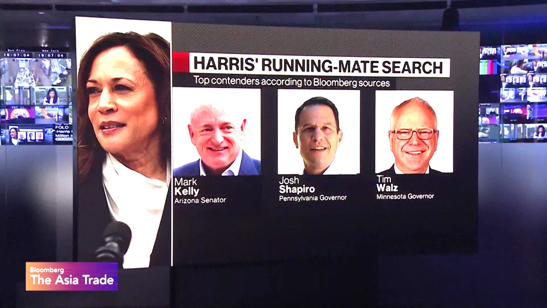 Kamala Harris Continues Search for Running Mate