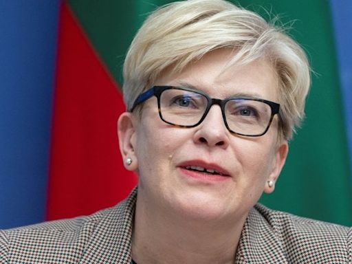 Lithuania ready to deploy troops to aid Ukraine, says PM Šimonytė