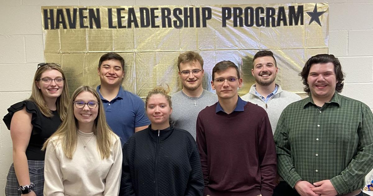 CU-Lock Haven students celebrate completion of Haven Leadership Program