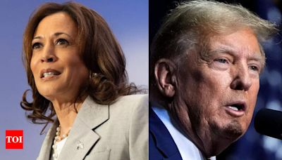 'Say it to my face': Kamala Harris taunts Donald Trump at Atlanta Rally, energizes supporters ahead of 2024 US election - Times of India