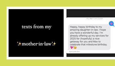 ‘Texts from my mother-in-law’ goes viral because everyone should be this lucky