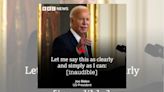 Fact Check: No, Biden Didn't Say, 'Let Me Say This as Clearly and Simply as I Can: [Inaudible]'
