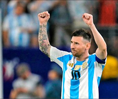 中英對照讀新聞》Messi becomes most capped player in Copa America history梅西成為美洲盃足球賽史上出場次數最多的球員