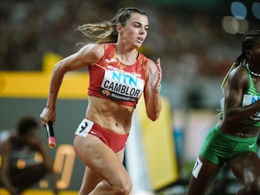 La atleta de San Martín del Rey Aurelio Bárbara Camblor estará en el equipo de España de 4x400 metros en los Juegos Olímpicos de París