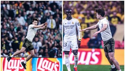 WATCH | Pitch Invader Does Ronaldo's 'Siiuu' Celebration During UCL 2024 FINAL