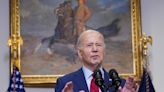 Biden says 'order must prevail' during campus protests over the war in Gaza