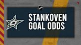 Will Logan Stankoven Score a Goal Against the Golden Knights on May 3?