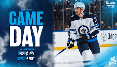 GAMEDAY: Jets at Oilers | Winnipeg Jets