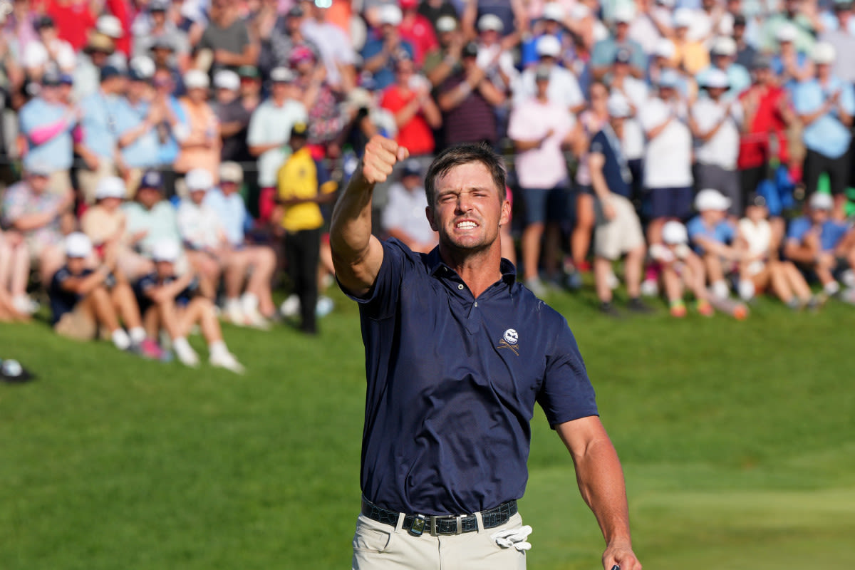 DeChambeau Stands Up for Young Fan After Fan Steals Golf Ball