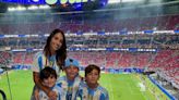 Esposa de Messi, Antonela Roccuzzo vibra com vitória da Argentina na estreia da Copa América 2024