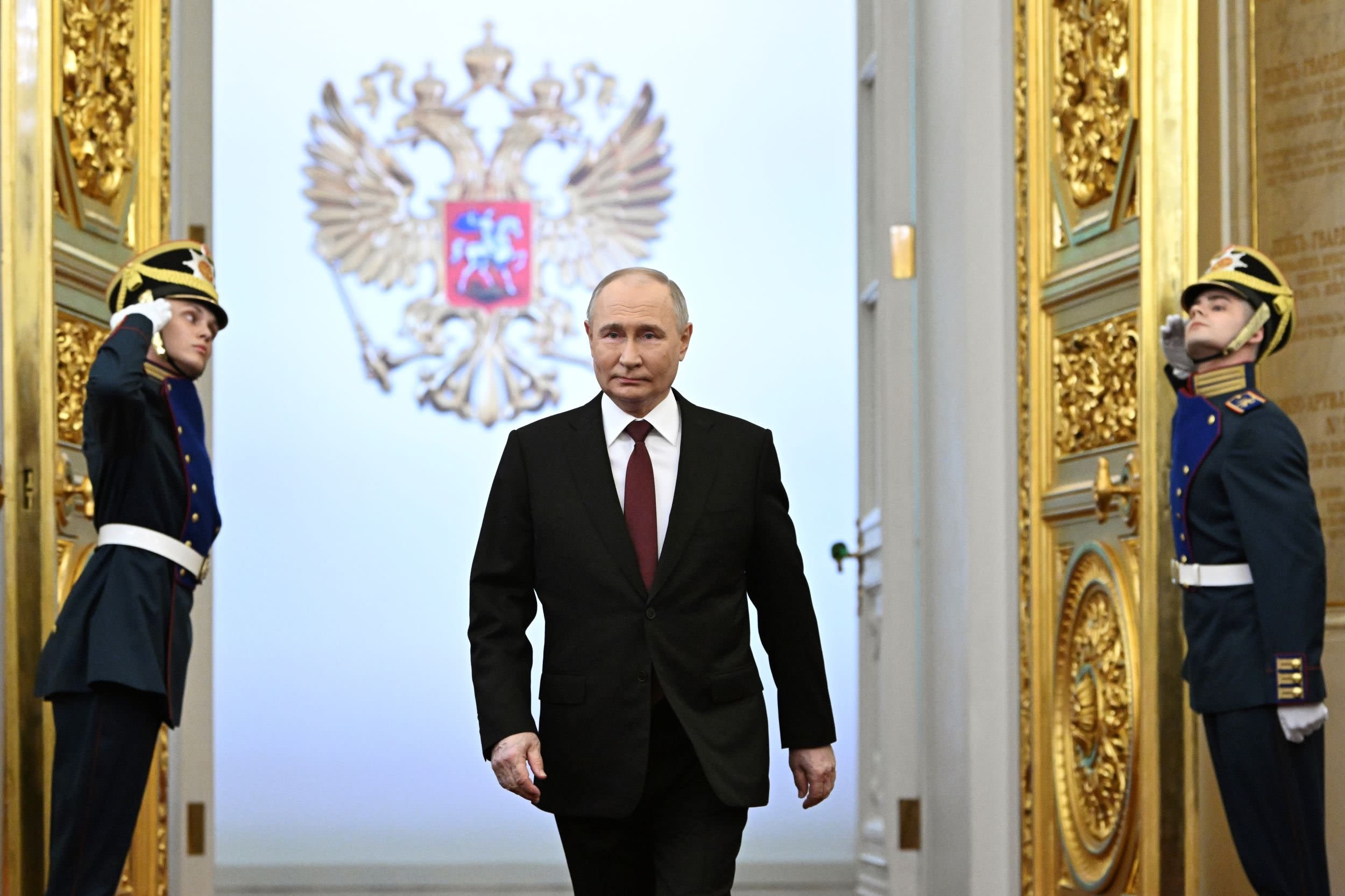 Putin sworn in as Ukraine war drifts toward possible direct conflict between Russia and the West