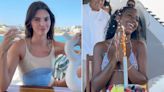 Kendall Jenner, Hailey Bieber, Lori Harvey and Justine Skye Go Yachting in Mexico