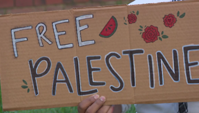 Pro Palestinian protest group at Johns Hopkins University says "We are not leaving"