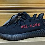 代購 adidas yeezy boost 350 v2 黑 紅 黑底紅字 男 女 CP9652 椰子