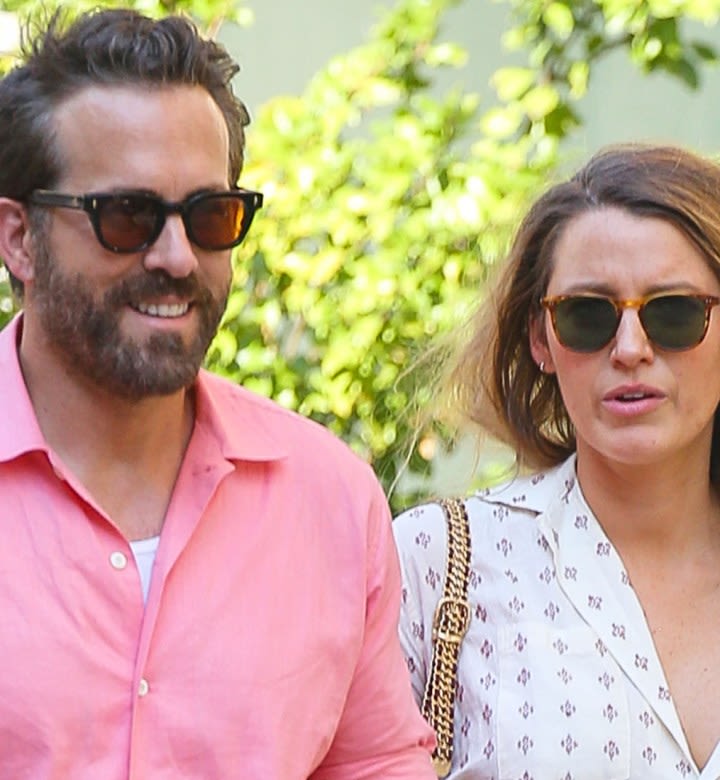 Ryan Reynolds and Blake Lively Nail Off Duty Summer Style in Matching Looks