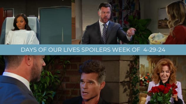 Days of Our Lives Spoilers for the Week of 4-29-24: EJ Promises One Hell of a Confrontation After Sloan's Plans Unravel!