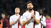 Giroud scores in his last AC Milan match on a night of farewells at San Siro