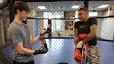Video: UFC’s Dustin Poirier makes young cancer survivor’s wish come true as part of ESPN series