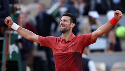 Djokovic, en otra muestra de su absoluta vigencia, le arruinó la fiesta a Cerúndolo en Roland Garros