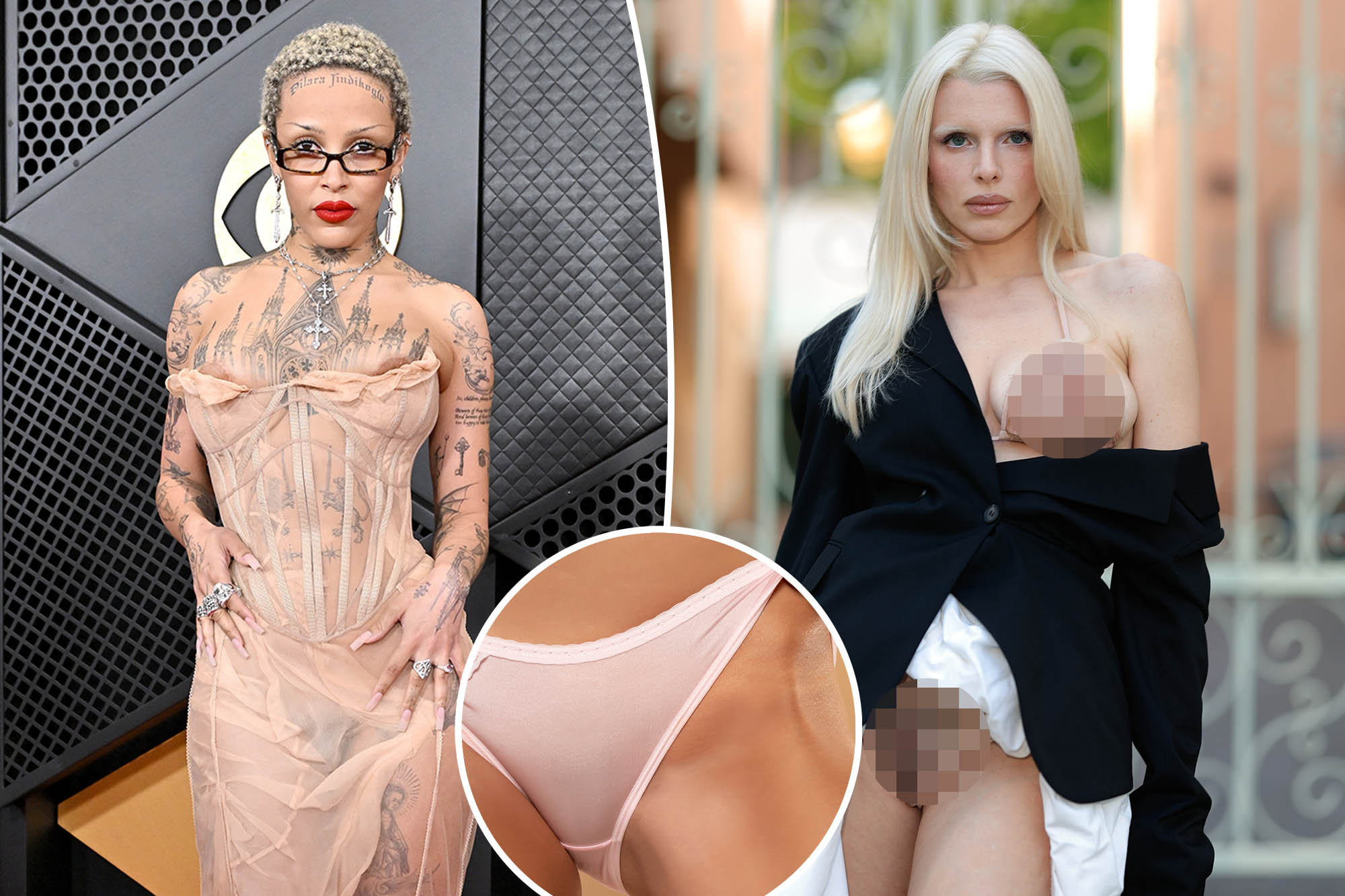 The bush is back! How celebs like Doja Cat and Julia Fox are bringing back pubic hair