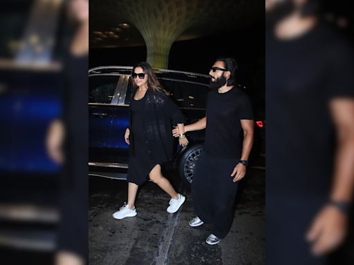 Parents-To-Be Deepika Padukone And Ranveer Singh Jet Off To London. Watch