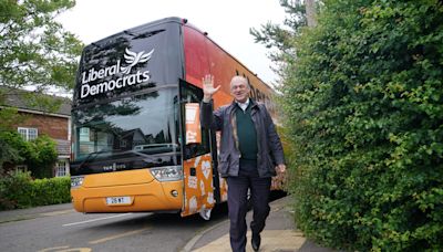 Lib Dems to embark on a 1,343-mile journey in a bid to claim Tory seats