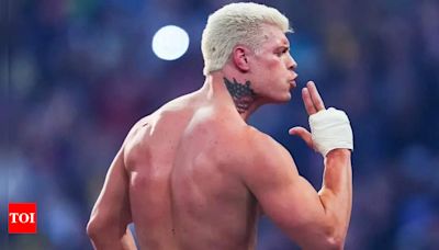 "First time I ever believed in my own hype", Cody Rhodes shares the first time he realised his hype | WWE News - Times of India