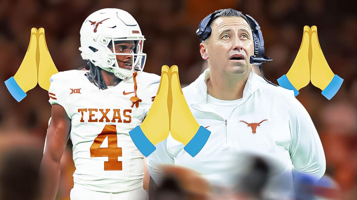 Texas Football Coach Steve Sarkisian Breaks Silence On CJ Baxter's Season-Ending Injury