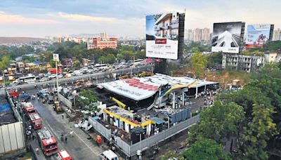 Maharashtra govt to unveil new policy for Mumbai hoardings after Ghatkopar incident