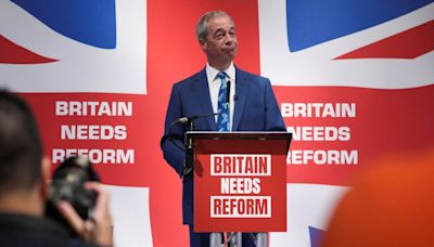 Nigel Farage sets sights on being thorn in Labour's side after UK election