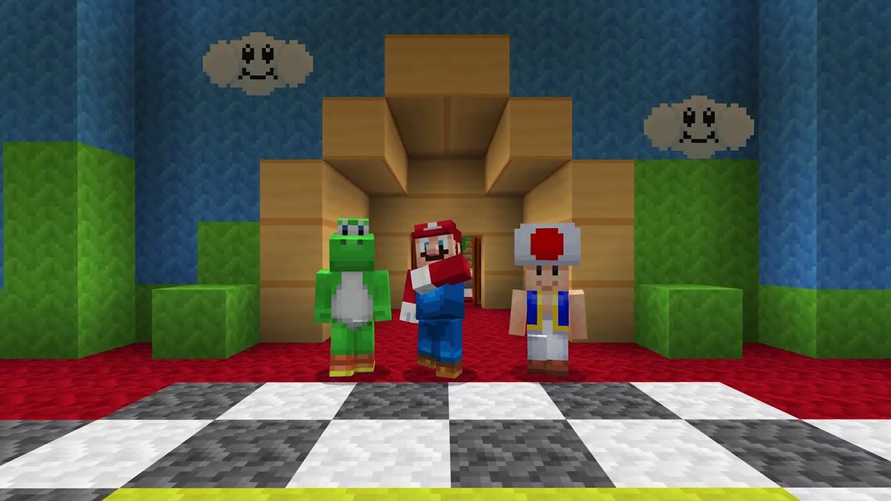 Minecraft - Official Super Mario Mash-Up Pack Trailer - IGN