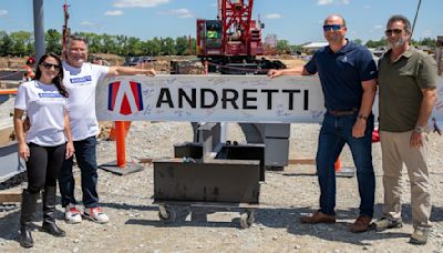 Andretti Global’s HQ first phase reaches construction milestone