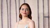 Emma Stone Revives the Old Hollywood Shawl in London