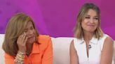 Hoda Kotb wipes away tears during interview with Jennifer Garner