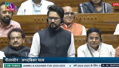 Anurag's caste jibe at Rahul expunged in heated Budget debate