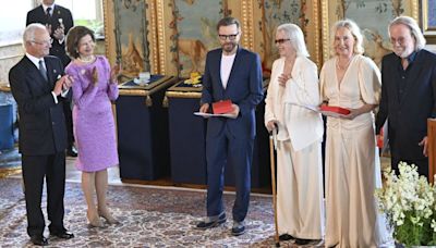 Swedish King and Queen Award ABBA a Knighthood