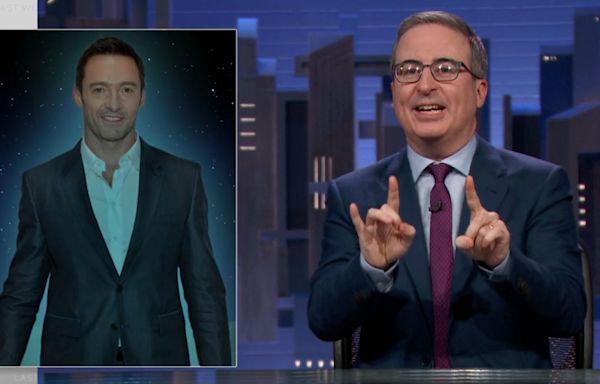 ‘Last Week Tonight’: John Oliver Jokes He’s “Close” To Proving Hugh Jackman Was Brought By A UFO; Dings...