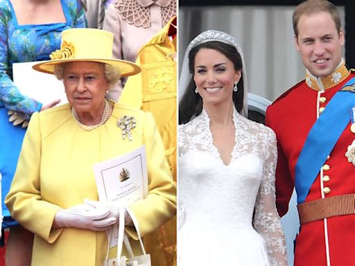 How Queen Elizabeth II Broke Protocol at Prince William and Princess Kate’s Wedding