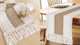 Our Editors Reach for This $10 Table Runner for All Our Casual Gatherings