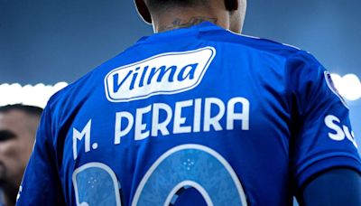 Matheus Pereira comemora classificação do Cruzeiro na Sul-Americana