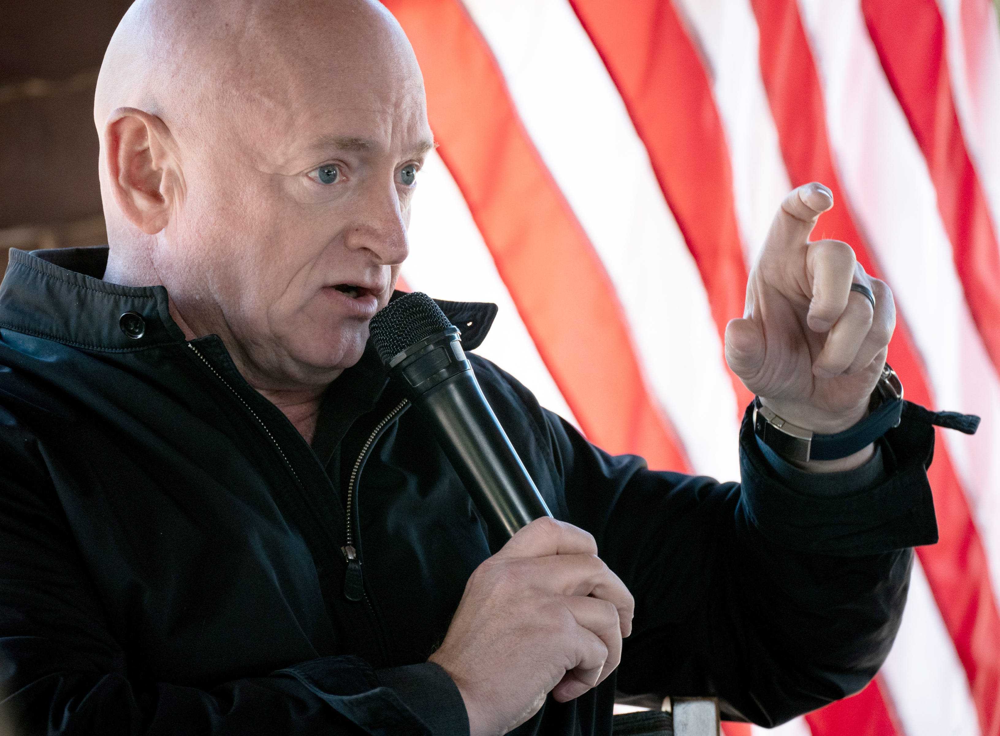 Mark Kelly was there when I needed help for my daughter. He's the VP America needs