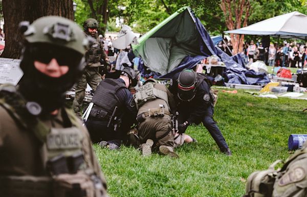 Virginia cops slammed for college protest crackdown