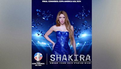 ¡Shakira en vivo!: La colombiana se presentará en final de la Copa América 2024