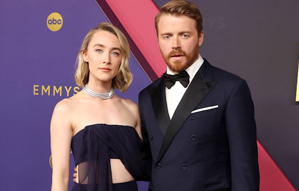 Saoirse Ronan and Jack Lowden Step Out for First Red Carpet Date Night as a Married Couple at 2024 Emmys