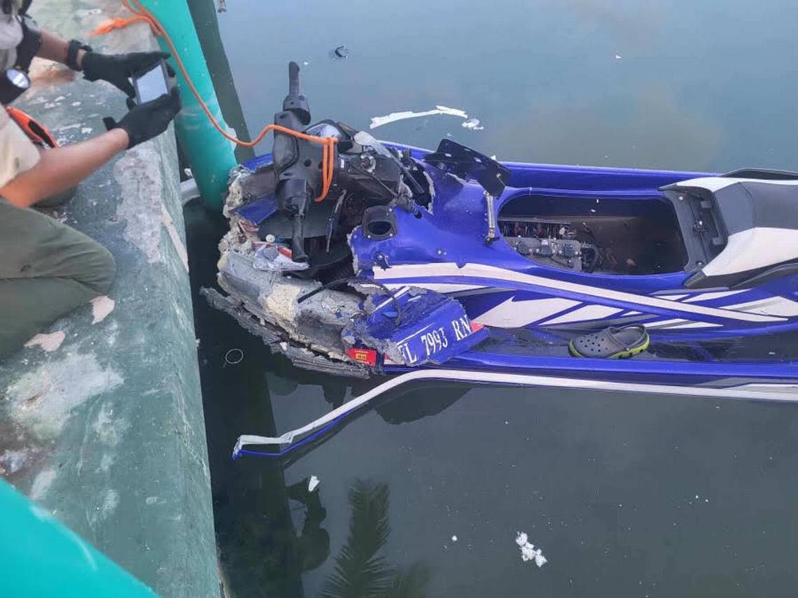 ‘Like a bomb exploding.’ Witness details personal watercraft crashing in Florida Keys